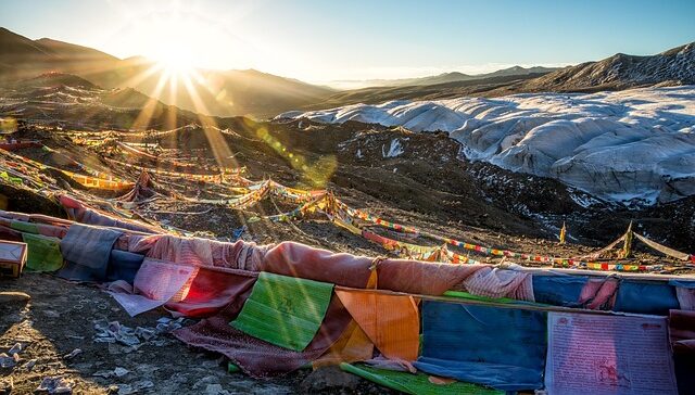 Himalayan landscape for representation only