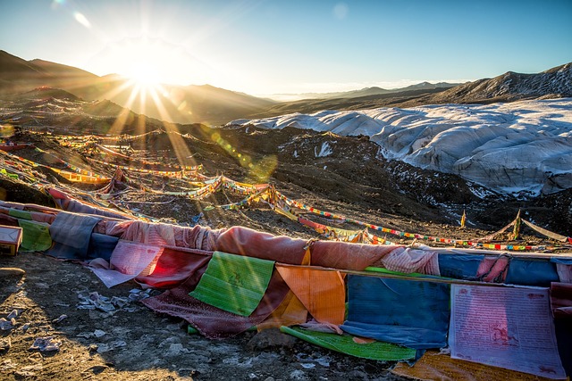 Himalayan landscape for representation only